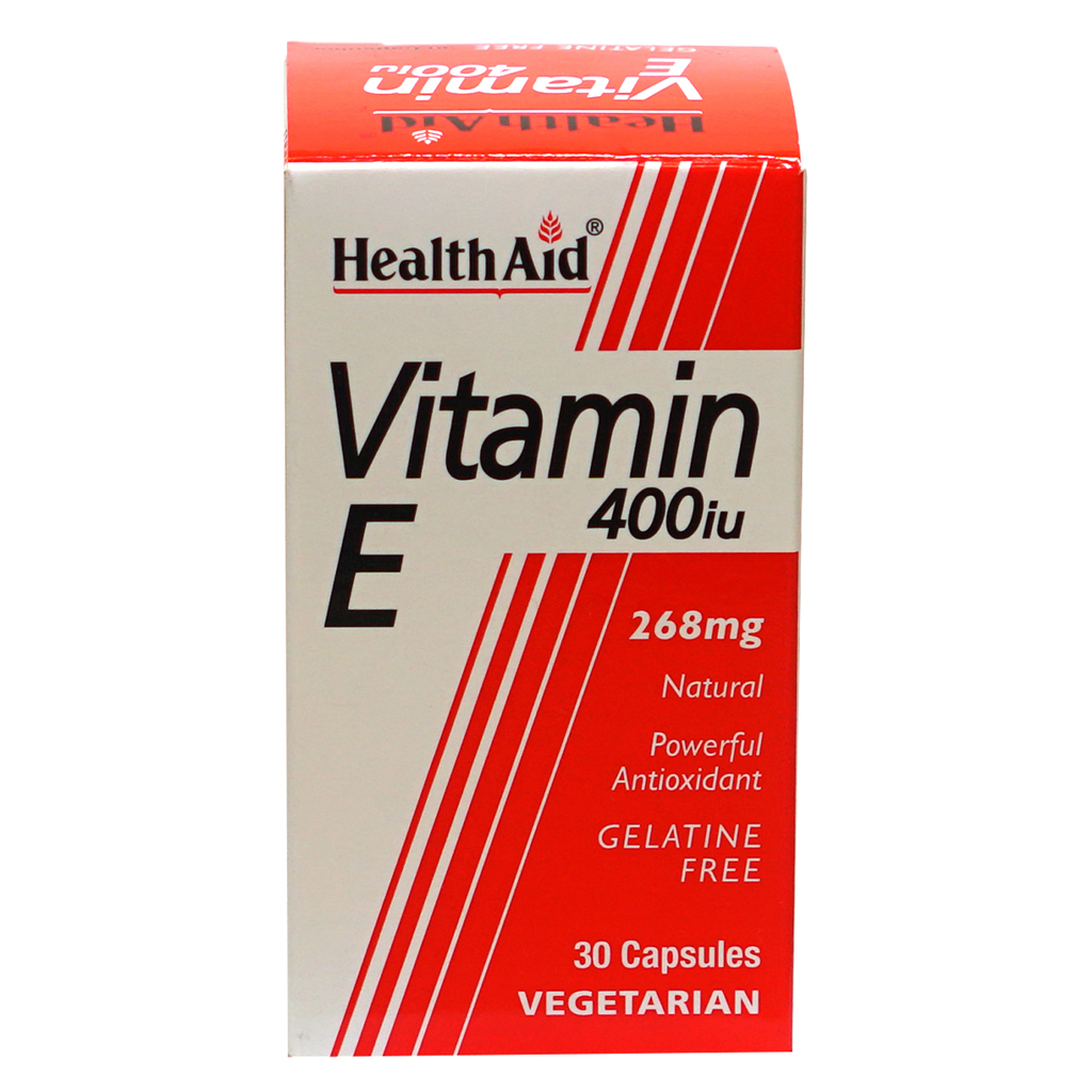 HealthAid Vitamin E 400I.U Cap 30'S Pharmacy and More